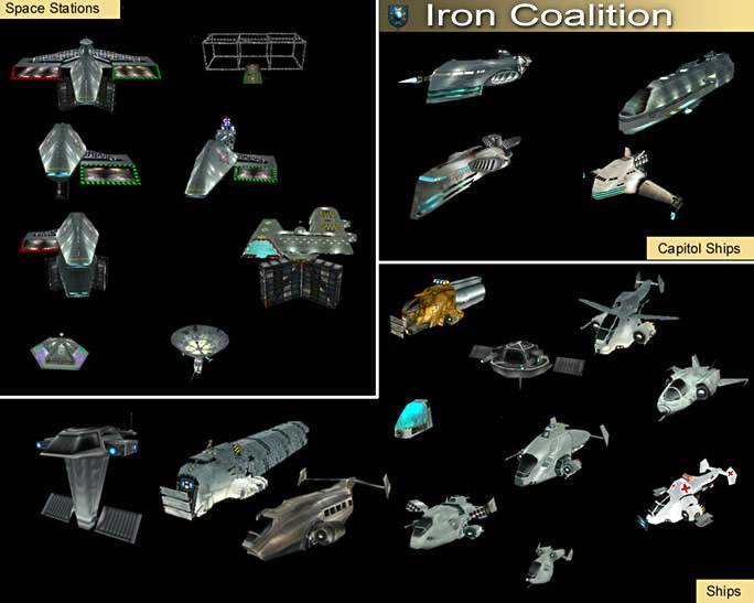 Iron Coalition Ships